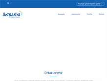 Tablet Screenshot of oztrakya.com.tr